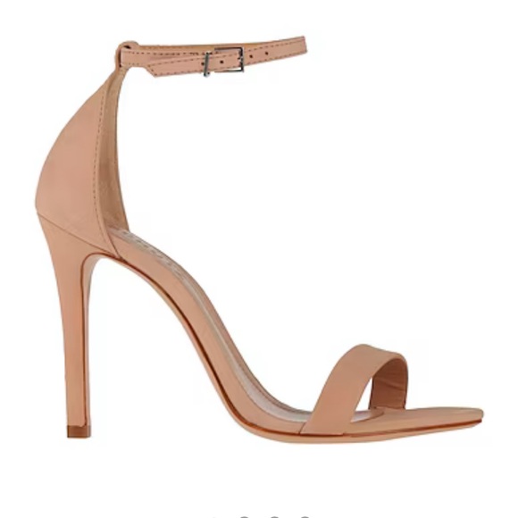 Schutz Sandals Nude-Heeled Soft Leather - Picture 5 of 11